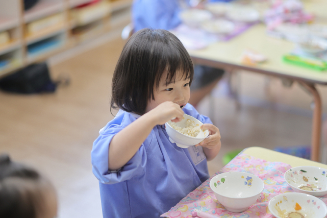 食事中風景2