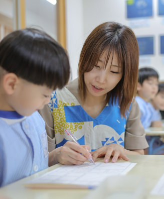 書道硬筆の授業イメージ