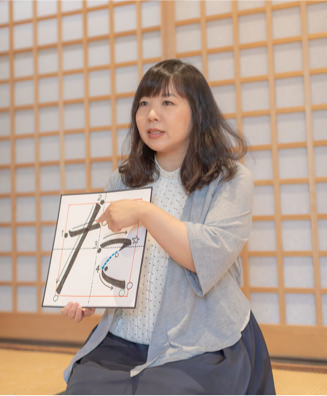 書道硬筆の授業イメージ